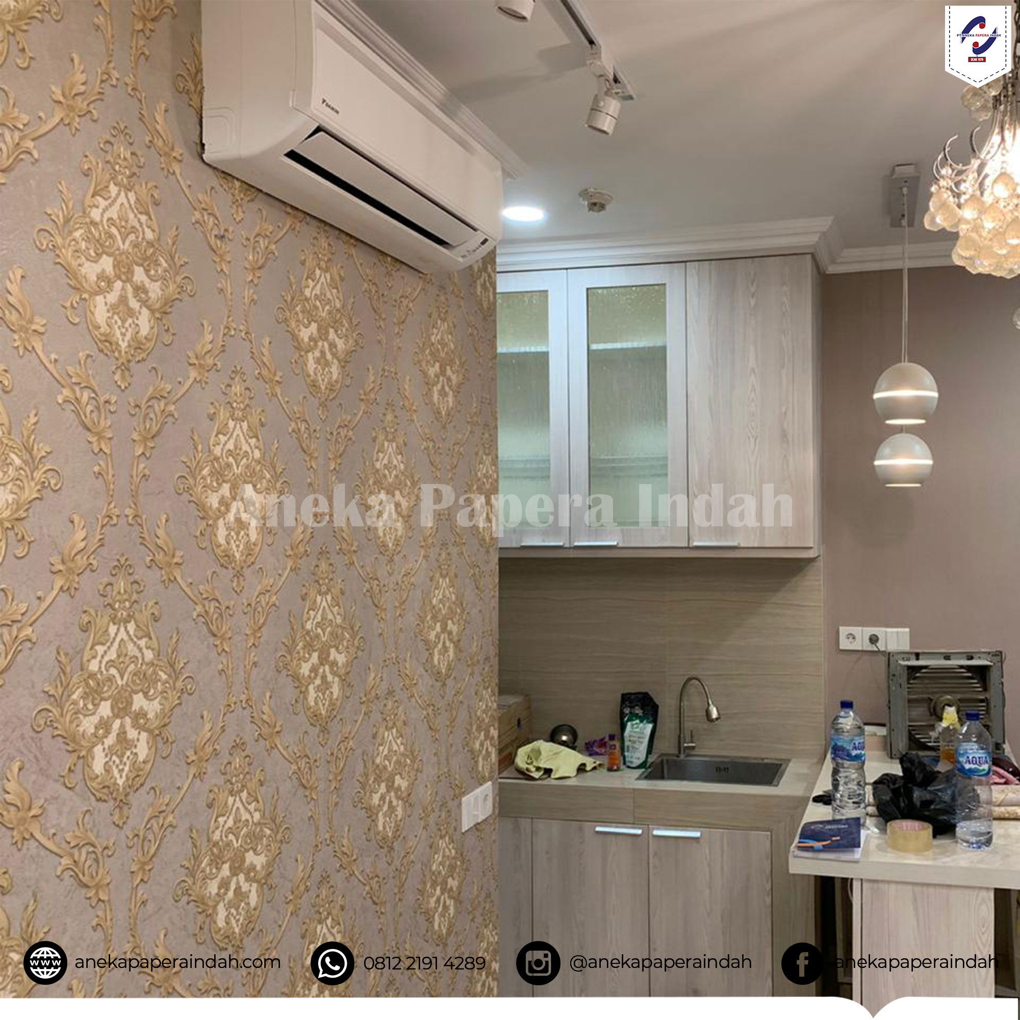 Decorative Wallpaper Chinese Factory Supply for Interior Decor 920095 -  Foshan Milegao Technology co., Ltd